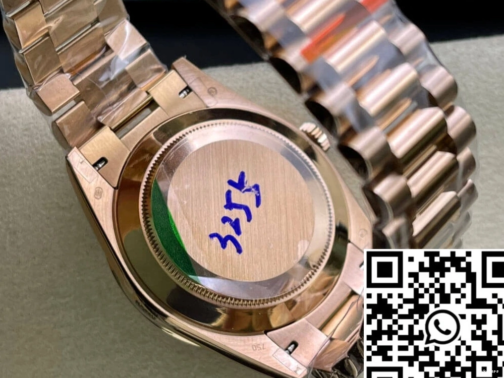 Rolex M228345RBR-0009 EW Gold Date Day Factory Rose 0226